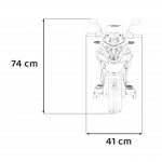 Elektrická motorka HONDA NC750X - žltá